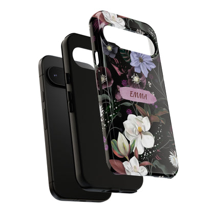 Phone Cases, Personalised Floral Pattern Ultra Plus Pro Cover, iPhone 16, 15, 14, 13+, Samsung Galaxy S23, S22, Custom Case