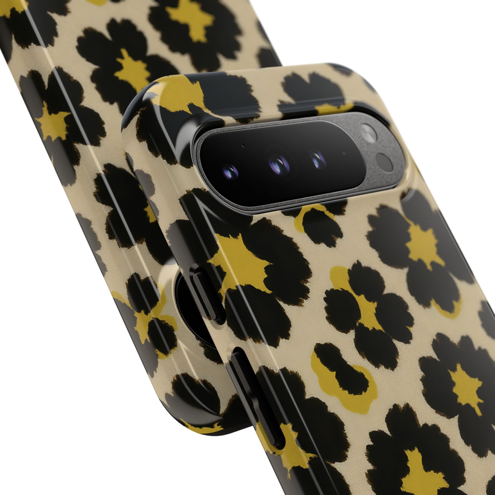 Neon Safari Bloom Phone Case - Tough Protective Cover for iPhone, Samsung &amp; Google Pixel