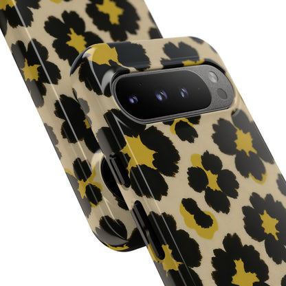 Neon Safari Bloom Phone Case - Tough Protective Cover for iPhone, Samsung &amp; Google Pixel