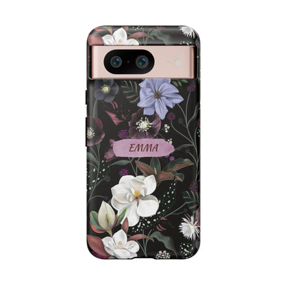 Phone Cases, Personalised Floral Pattern Ultra Plus Pro Cover, iPhone 16, 15, 14, 13+, Samsung Galaxy S23, S22, Custom Case