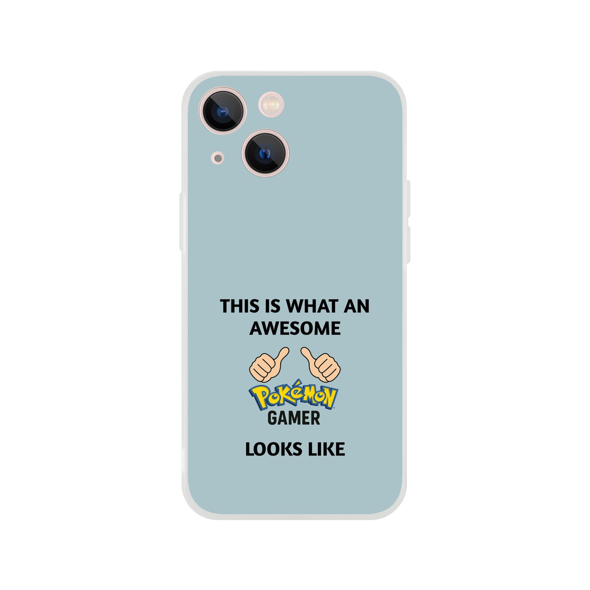 Awesome Pokémon Gamer iPhone Case - Cute &amp; Funny Flexi Case iPhone 13 Mini