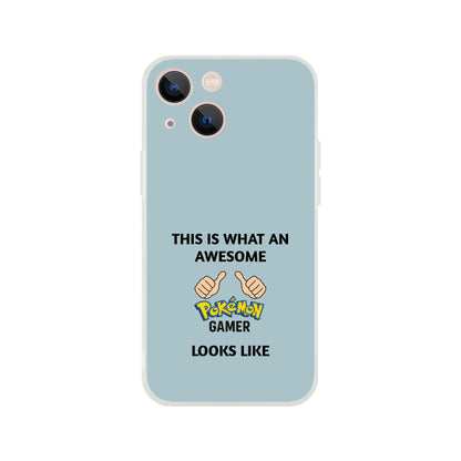 Awesome Pokémon Gamer iPhone Case - Cute &amp; Funny Flexi Case iPhone 13 Mini