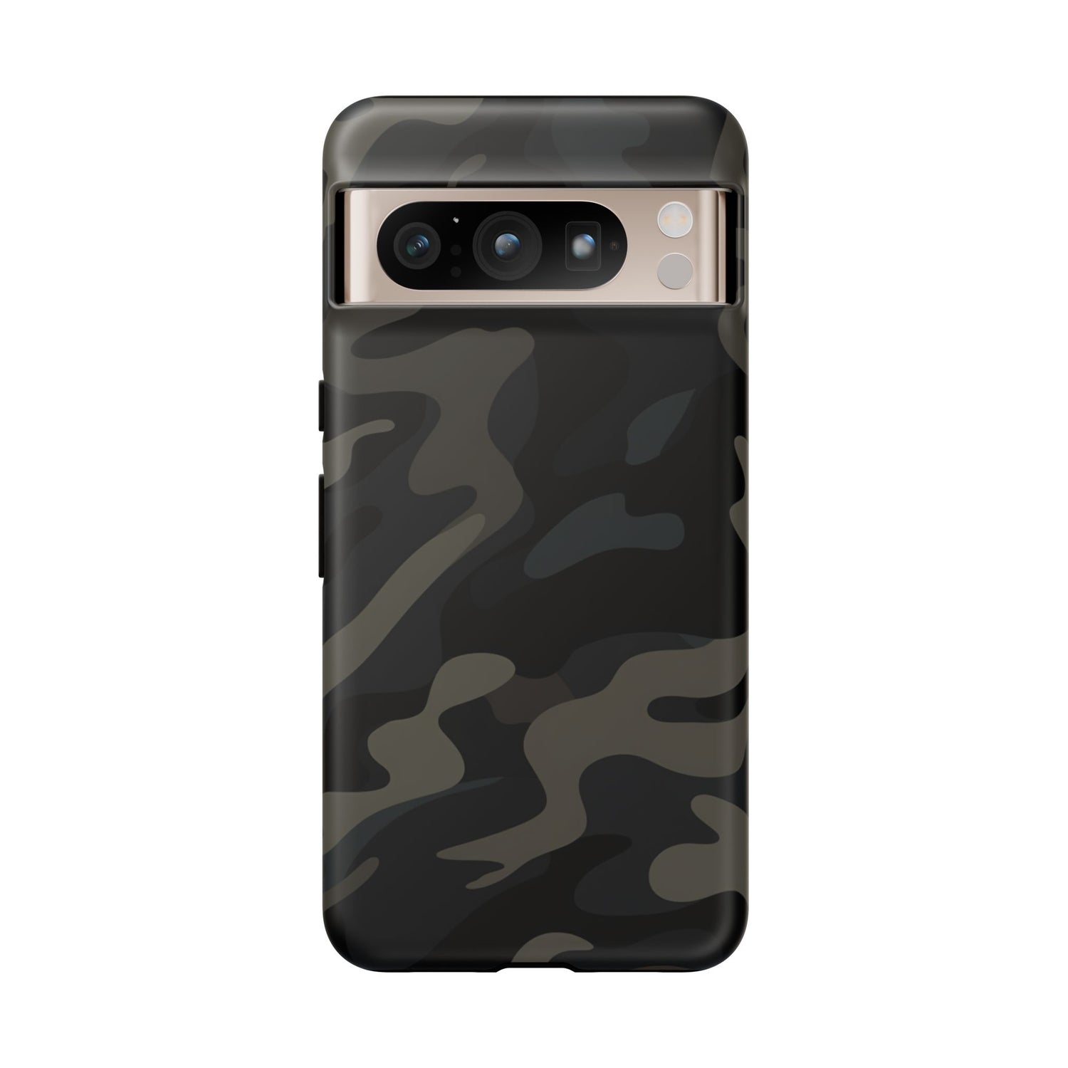 Black Camouflage Phone Case for iPhone, Samsung and Google Pixel Google Pixel 8 Pro Matte