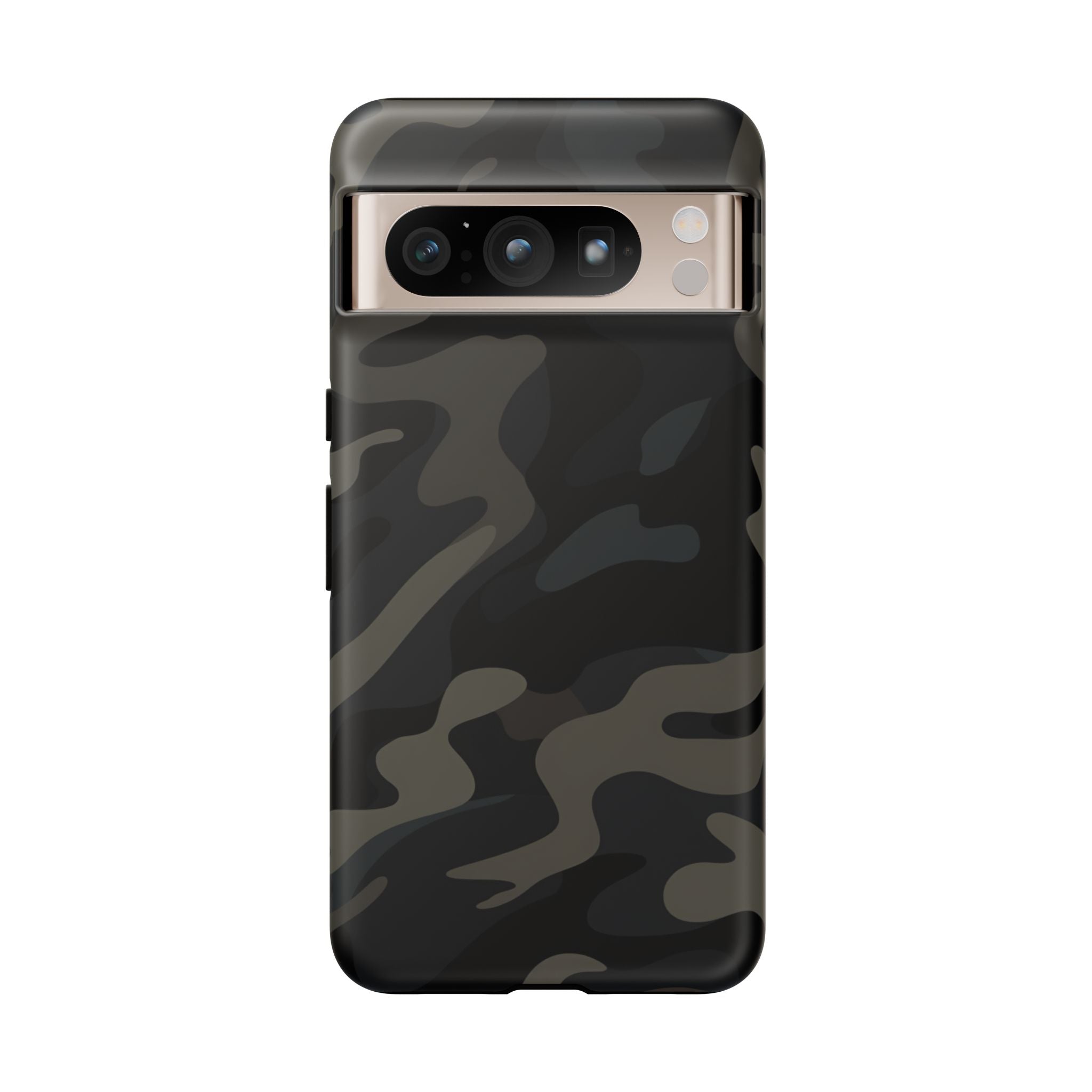 Black Camouflage Phone Case for iPhone, Samsung and Google Pixel Google Pixel 8 Pro Matte