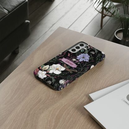 Phone Cases, Personalised Floral Pattern Ultra Plus Pro Cover, iPhone 16, 15, 14, 13+, Samsung Galaxy S23, S22, Custom Case