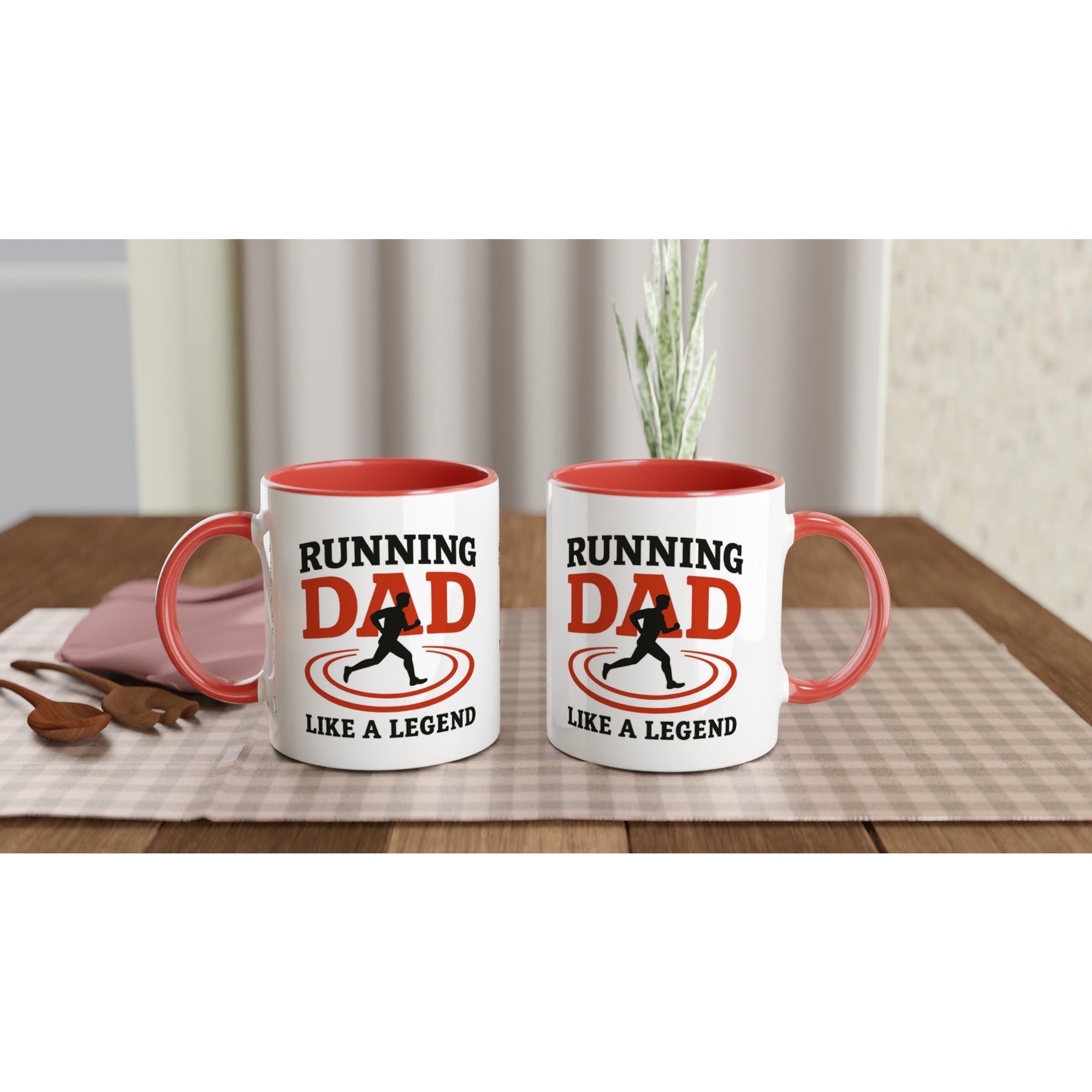 Running Dad Mug - Like a Legend | 11oz Gift for Marathon Runners