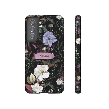 Phone Cases, Personalised Floral Pattern Ultra Plus Pro Cover, iPhone 16, 15, 14, 13+, Samsung Galaxy S23, S22, Custom Case