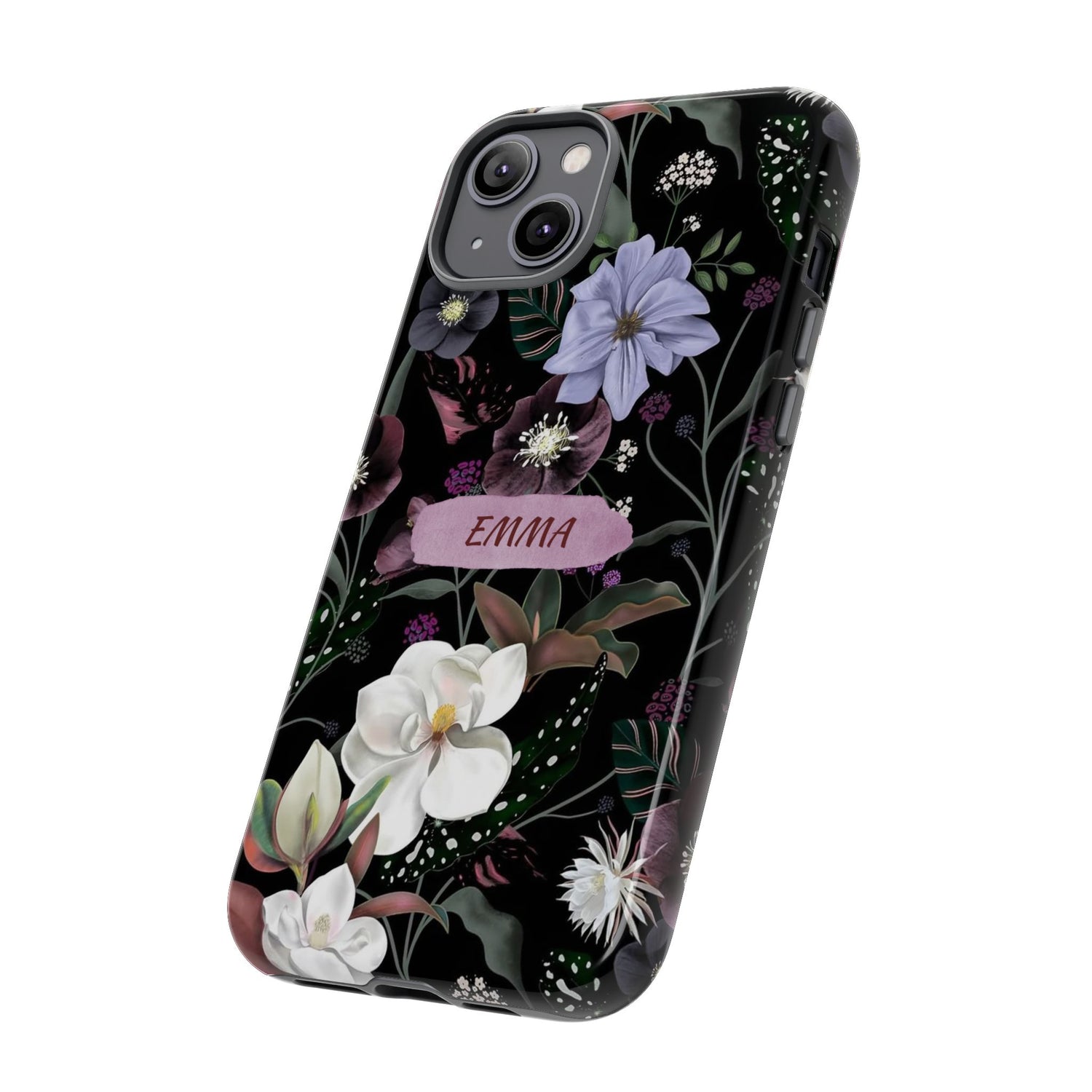 Phone Cases, Personalised Floral Pattern Ultra Plus Pro Cover, iPhone 16, 15, 14, 13+, Samsung Galaxy S23, S22, Custom Case