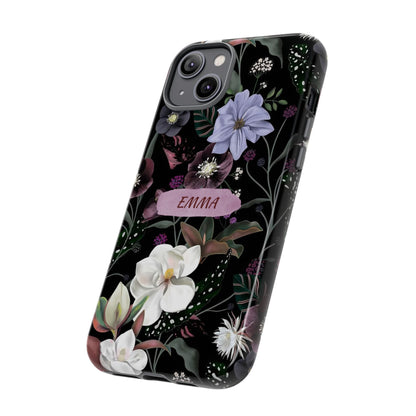 Phone Cases, Personalised Floral Pattern Ultra Plus Pro Cover, iPhone 16, 15, 14, 13+, Samsung Galaxy S23, S22, Custom Case