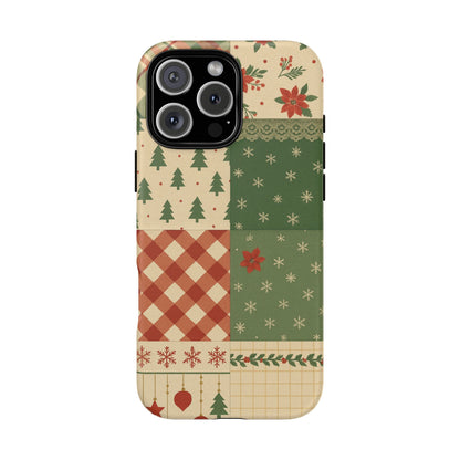 Festive Phone Cases, Luxury Black and Gold Design for Christmas Gift, Holiday Decor, Tough Case, Winter Celebration, Elegant iPhone Cover iPhone 16 Pro Max Matte