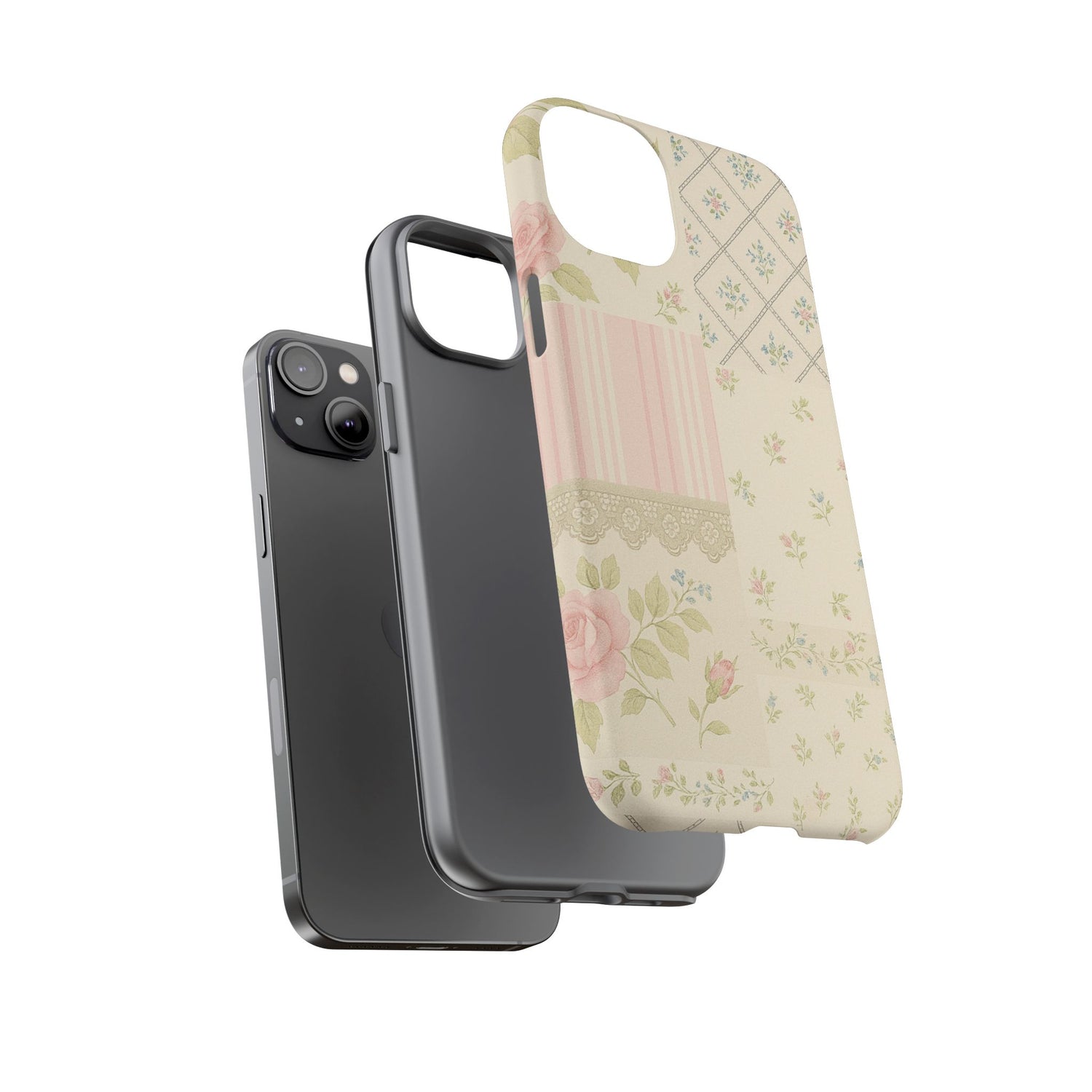 Floral Phone Case, Floral Tough Case, Protective Phone Case, Flower Case, Tough Phone Cover, Floral Tech Accessory