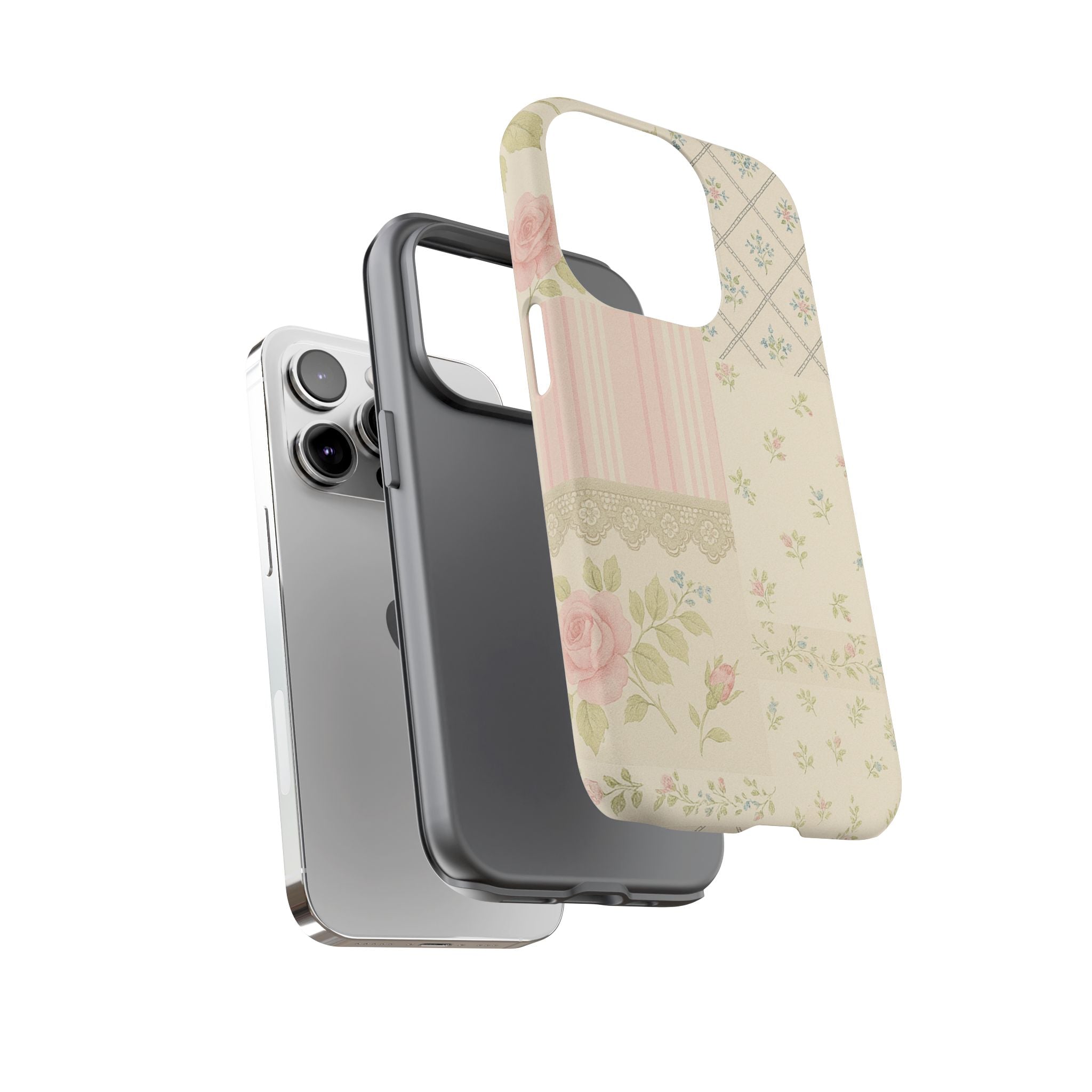 Floral Phone Case, Floral Tough Case, Protective Phone Case, Flower Case, Tough Phone Cover, Floral Tech Accessory
