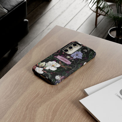 Phone Cases, Personalised Floral Pattern Ultra Plus Pro Cover, iPhone 16, 15, 14, 13+, Samsung Galaxy S23, S22, Custom Case