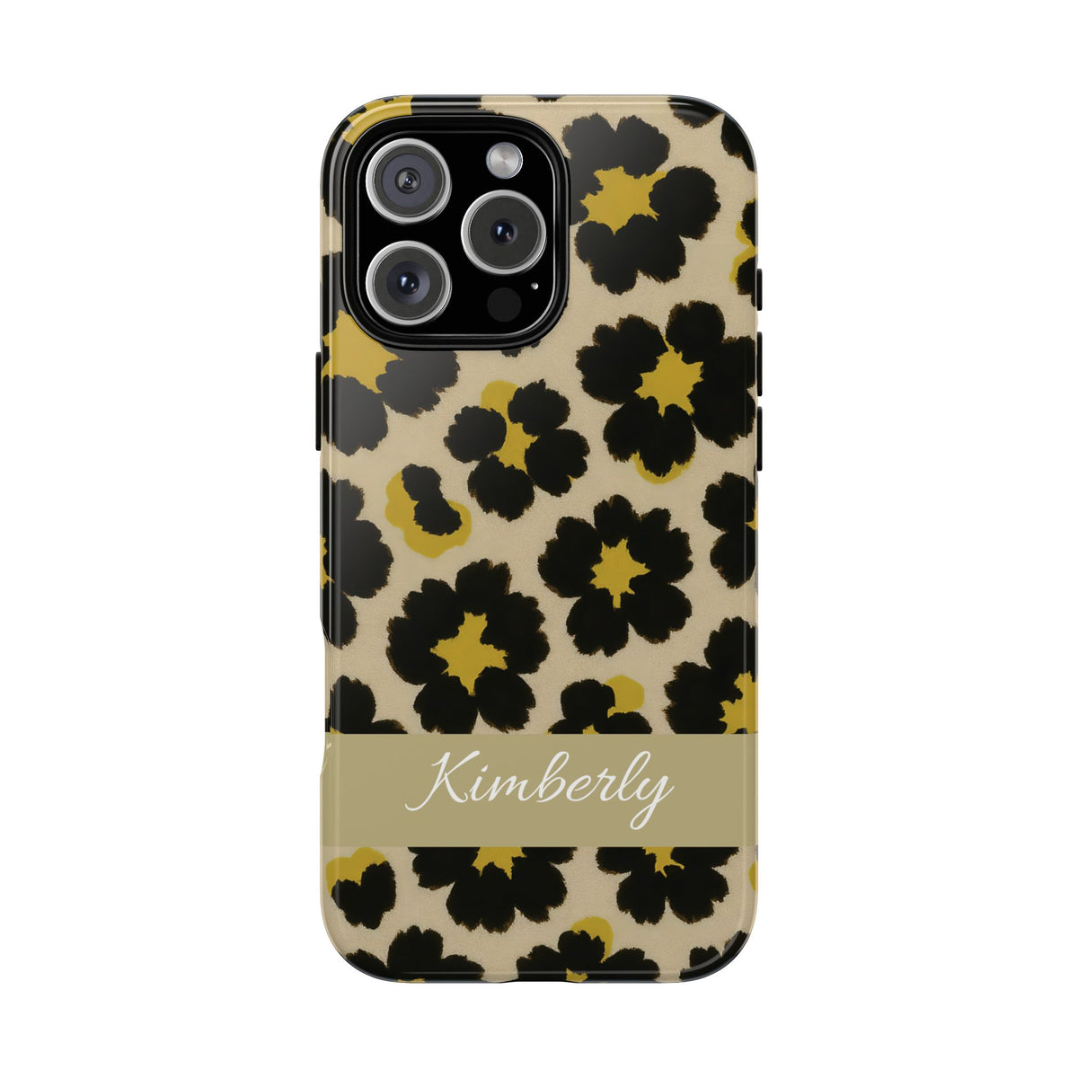 Neon Safari Bloom Phone Case - Tough Protective Cover for iPhone, Samsung &amp; Google Pixel iPhone 16 Pro Max Glossy