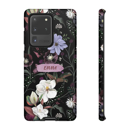 Phone Cases, Personalised Floral Pattern Ultra Plus Pro Cover, iPhone 16, 15, 14, 13+, Samsung Galaxy S23, S22, Custom Case