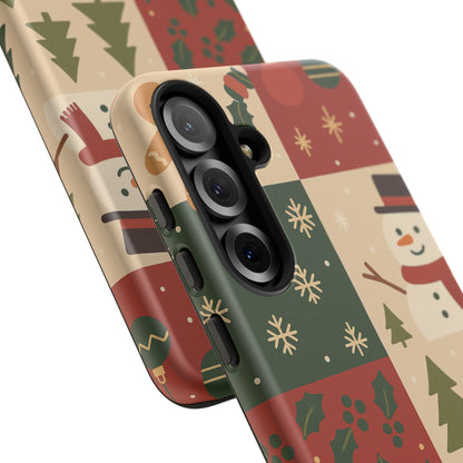 Festive Phone Case - Holiday Cheer, Christmas Gift, Winter Decor, Cute Cell Phone Cover, Seasonal Accessory, Unique Present