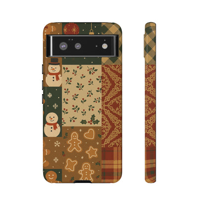 Cute Christmas Phone Case for this Festive Season - Tough Design Google Pixel 6 Glossy