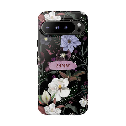 Phone Cases, Personalised Floral Pattern Ultra Plus Pro Cover, iPhone 16, 15, 14, 13+, Samsung Galaxy S23, S22, Custom Case