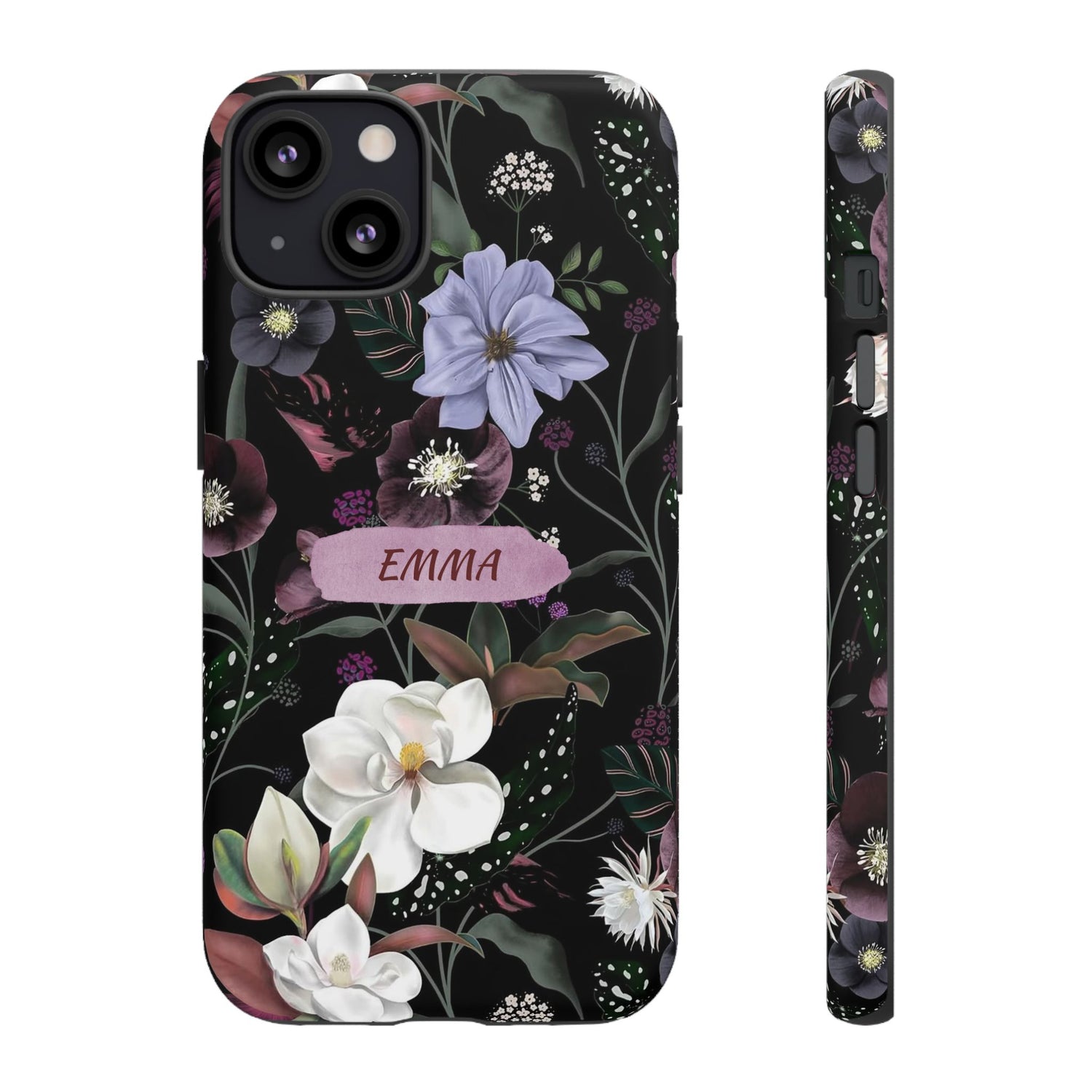 Phone Cases, Personalised Floral Pattern Ultra Plus Pro Cover, iPhone 16, 15, 14, 13+, Samsung Galaxy S23, S22, Custom Case