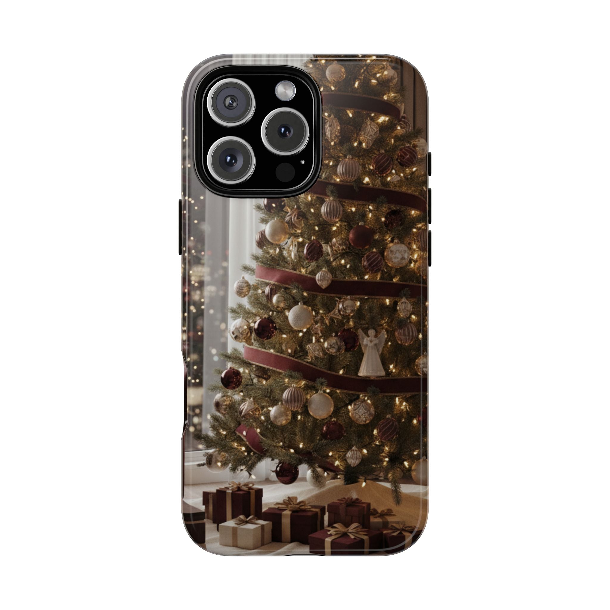 Enchanted Noel - Christmas Tree Glow Phone Case iPhone 16 Pro Max Glossy