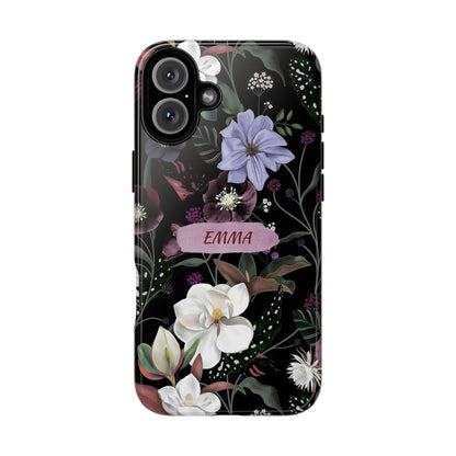 Phone Cases, Personalised Floral Pattern Ultra Plus Pro Cover, iPhone 16, 15, 14, 13+, Samsung Galaxy S23, S22, Custom Case