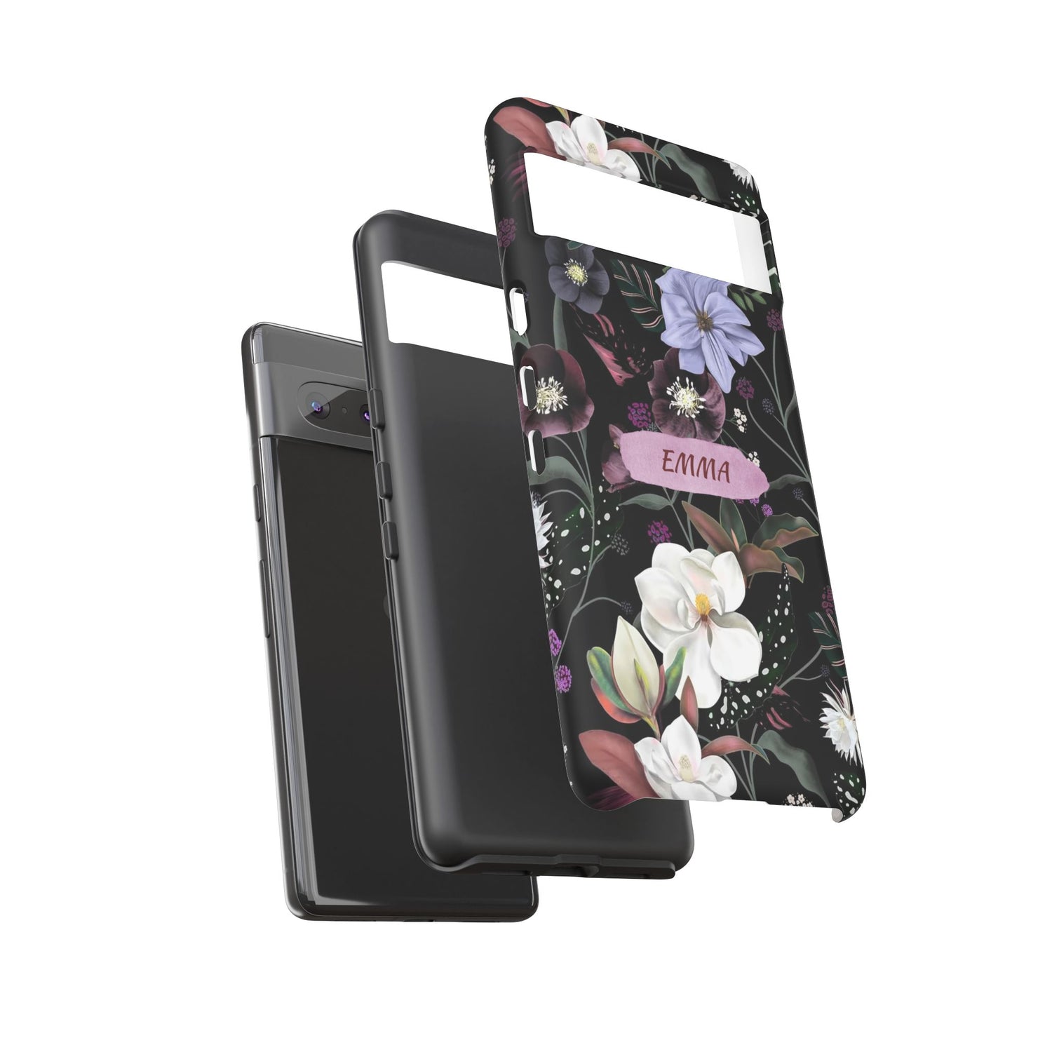 Phone Cases, Personalised Floral Pattern Ultra Plus Pro Cover, iPhone 16, 15, 14, 13+, Samsung Galaxy S23, S22, Custom Case