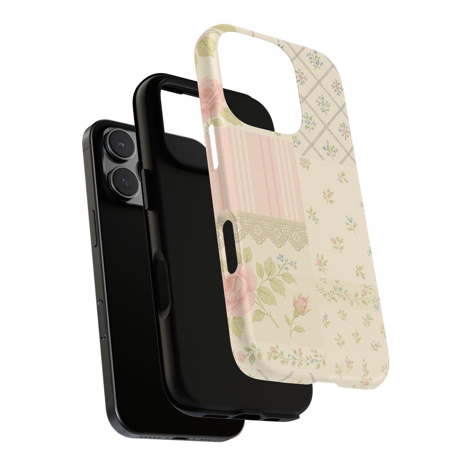 Floral Phone Case, Floral Tough Case, Protective Phone Case, Flower Case, Tough Phone Cover, Floral Tech Accessory