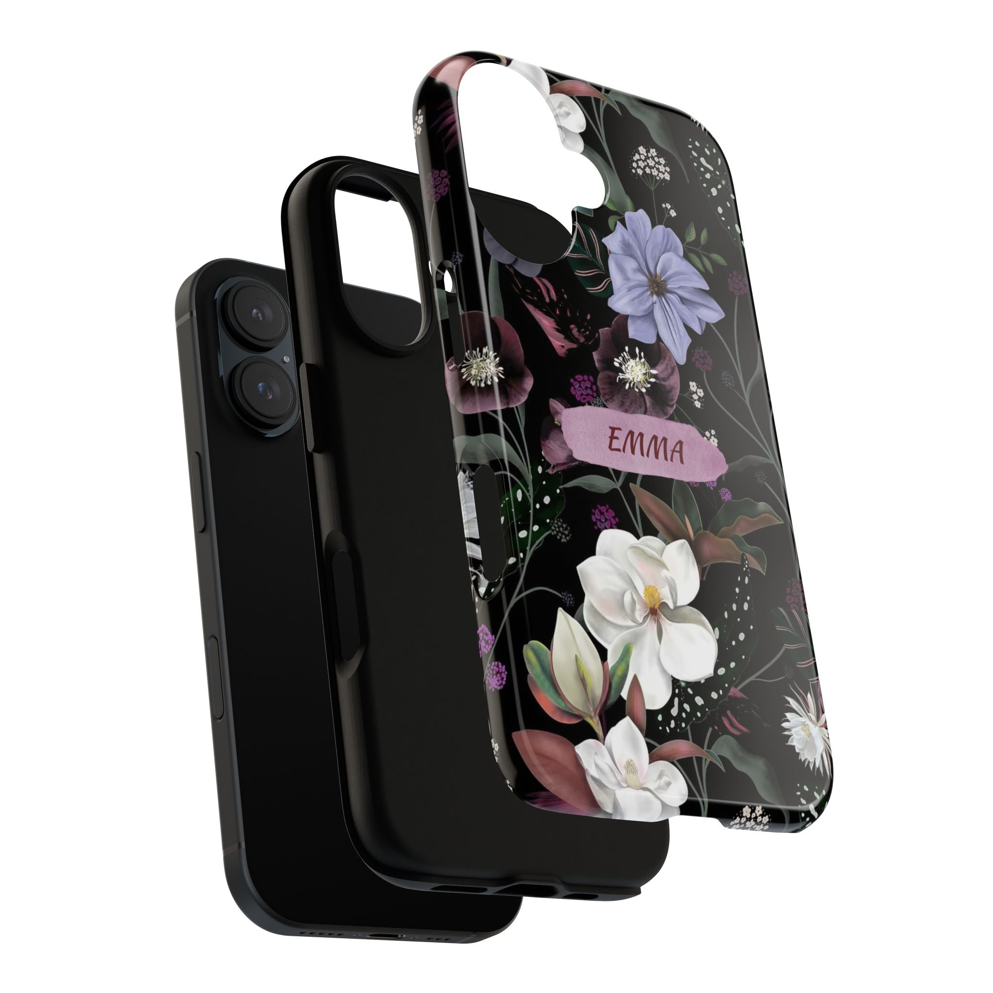 Phone Cases, Personalised Floral Pattern Ultra Plus Pro Cover, iPhone 16, 15, 14, 13+, Samsung Galaxy S23, S22, Custom Case