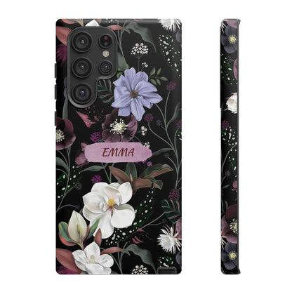 Phone Cases, Personalised Floral Pattern Ultra Plus Pro Cover, iPhone 16, 15, 14, 13+, Samsung Galaxy S23, S22, Custom Case