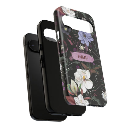 Phone Cases, Personalised Floral Pattern Ultra Plus Pro Cover, iPhone 16, 15, 14, 13+, Samsung Galaxy S23, S22, Custom Case