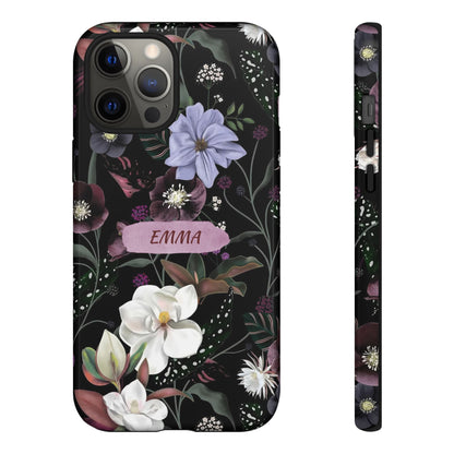Phone Cases, Personalised Floral Pattern Ultra Plus Pro Cover, iPhone 16, 15, 14, 13+, Samsung Galaxy S23, S22, Custom Case