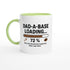 Funny Dad Mug | Dad-A-Base Loading... ETA Full Download After Nap Time | DBA Cup | Gift for IT Engineers & Project Managers Ceramic Green