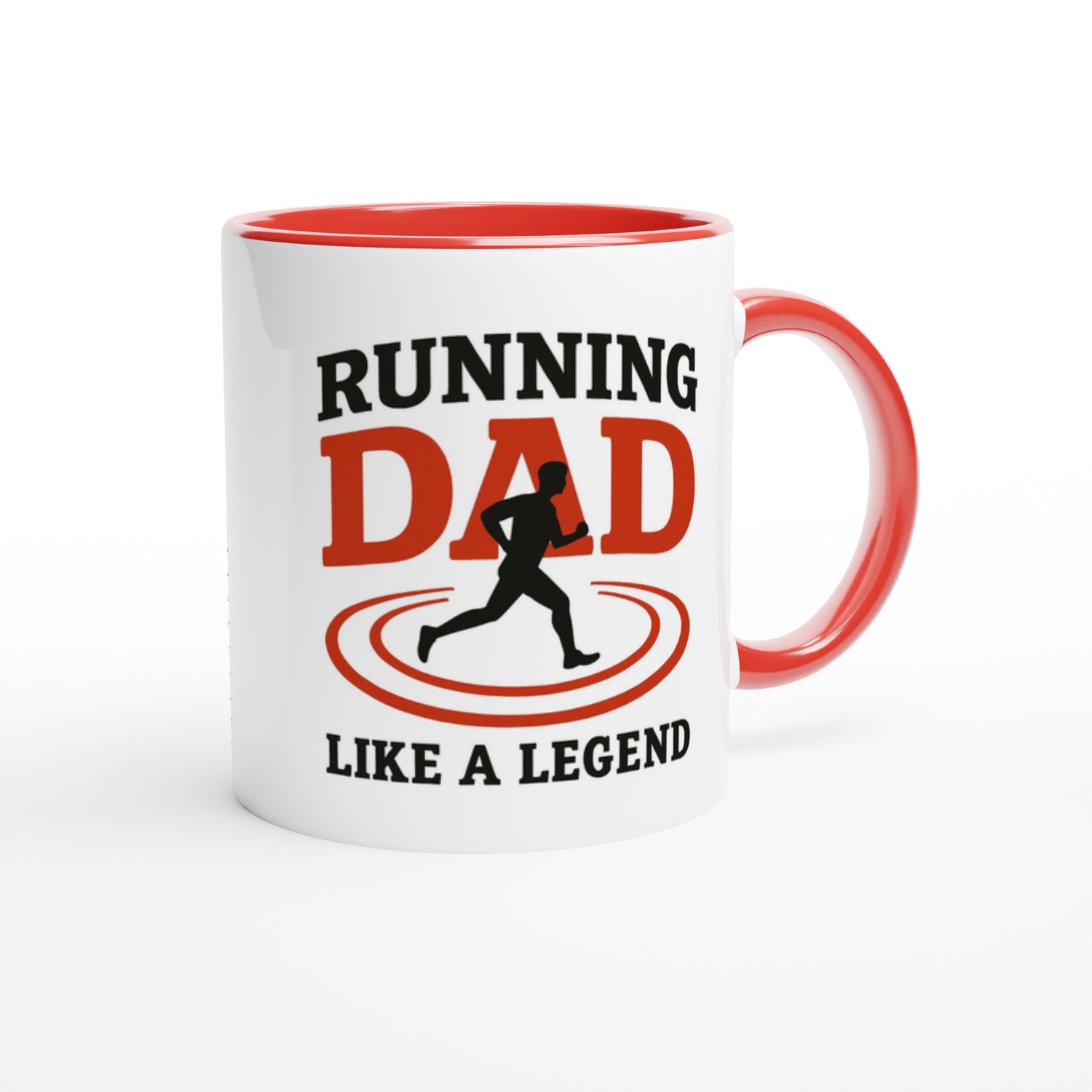 Running Dad Mug - Like a Legend | 11oz Gift for Marathon Runners