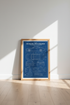 Dodge Charger Daytona EV Blueprint Wall Art | Garage Decor | Electric Muscle Car Poster