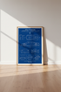 Koenigsegg Jesko Absolut Blueprint Wall Art | Hypercar Technical Poster | Man Cave Decor