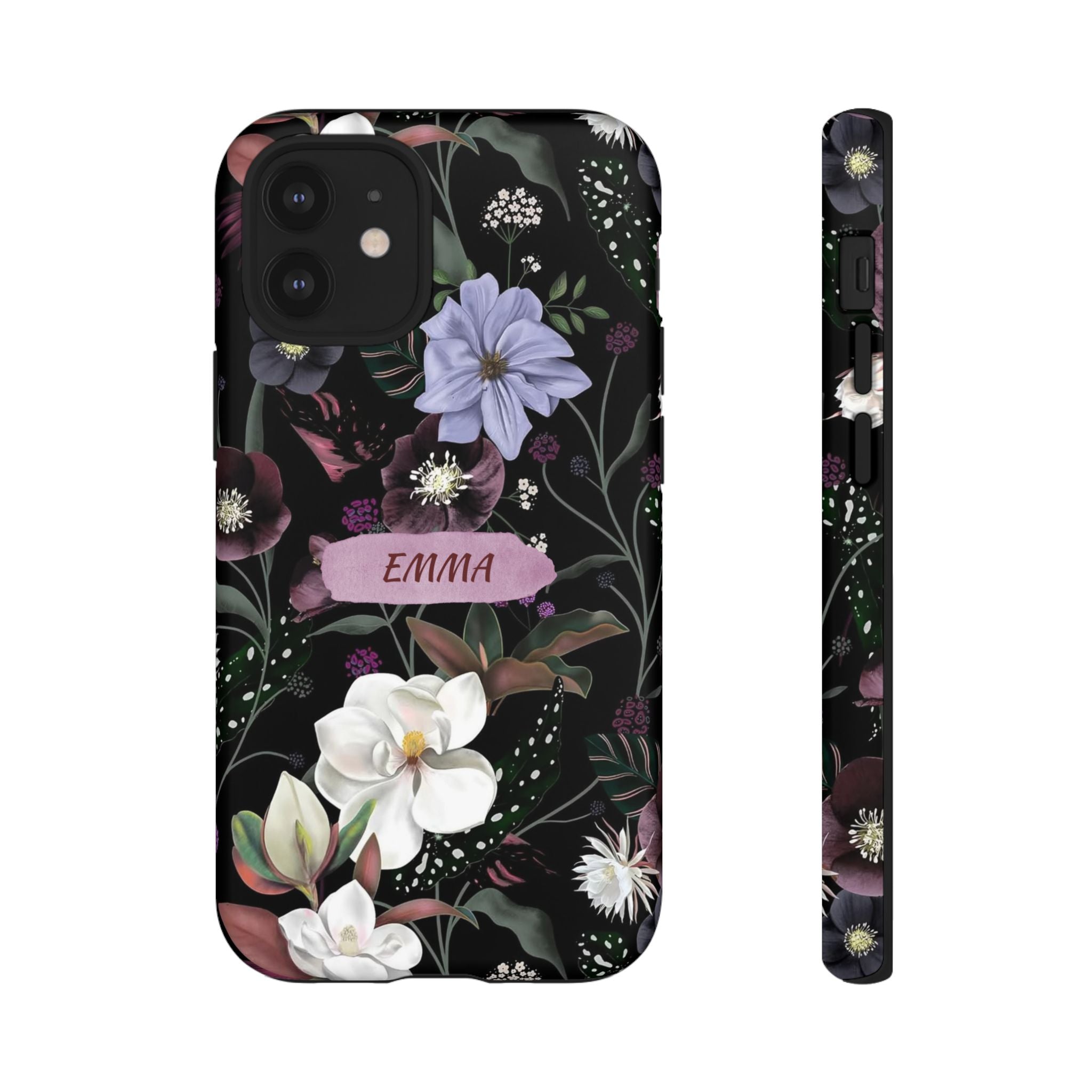 Phone Cases, Personalised Floral Pattern Ultra Plus Pro Cover, iPhone 16, 15, 14, 13+, Samsung Galaxy S23, S22, Custom Case