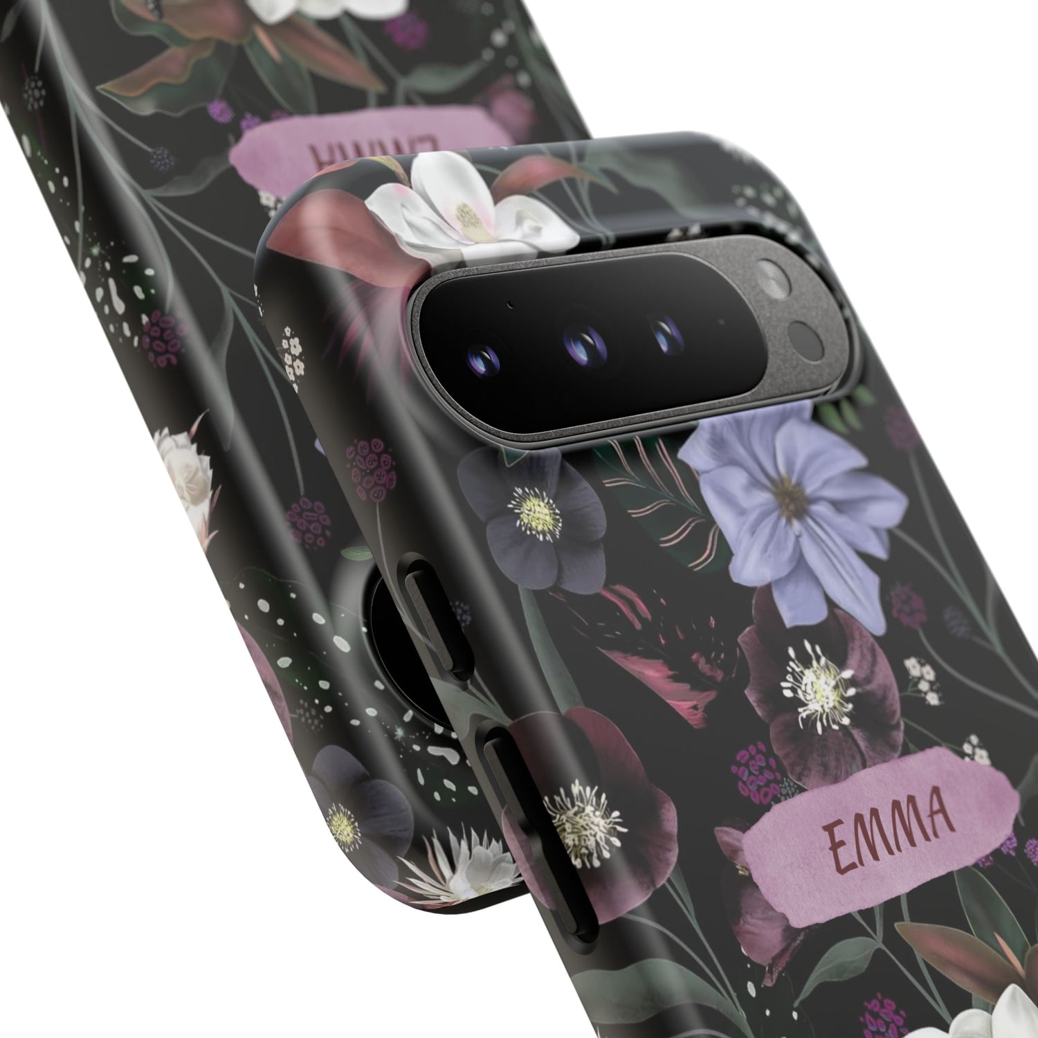Phone Cases, Personalised Floral Pattern Ultra Plus Pro Cover, iPhone 16, 15, 14, 13+, Samsung Galaxy S23, S22, Custom Case