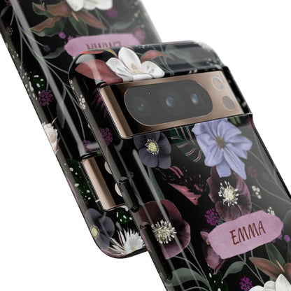 Phone Cases, Personalised Floral Pattern Ultra Plus Pro Cover, iPhone 16, 15, 14, 13+, Samsung Galaxy S23, S22, Custom Case