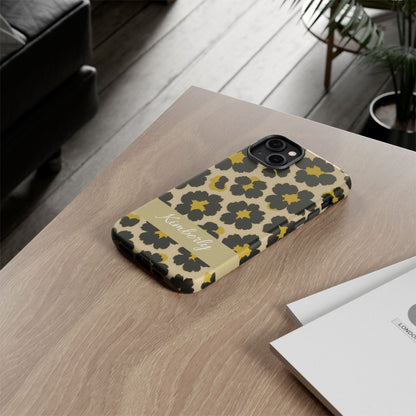 Neon Safari Bloom Phone Case - Tough Protective Cover for iPhone, Samsung &amp; Google Pixel