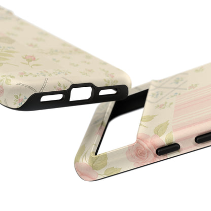 Floral Phone Case, Floral Tough Case, Protective Phone Case, Flower Case, Tough Phone Cover, Floral Tech Accessory