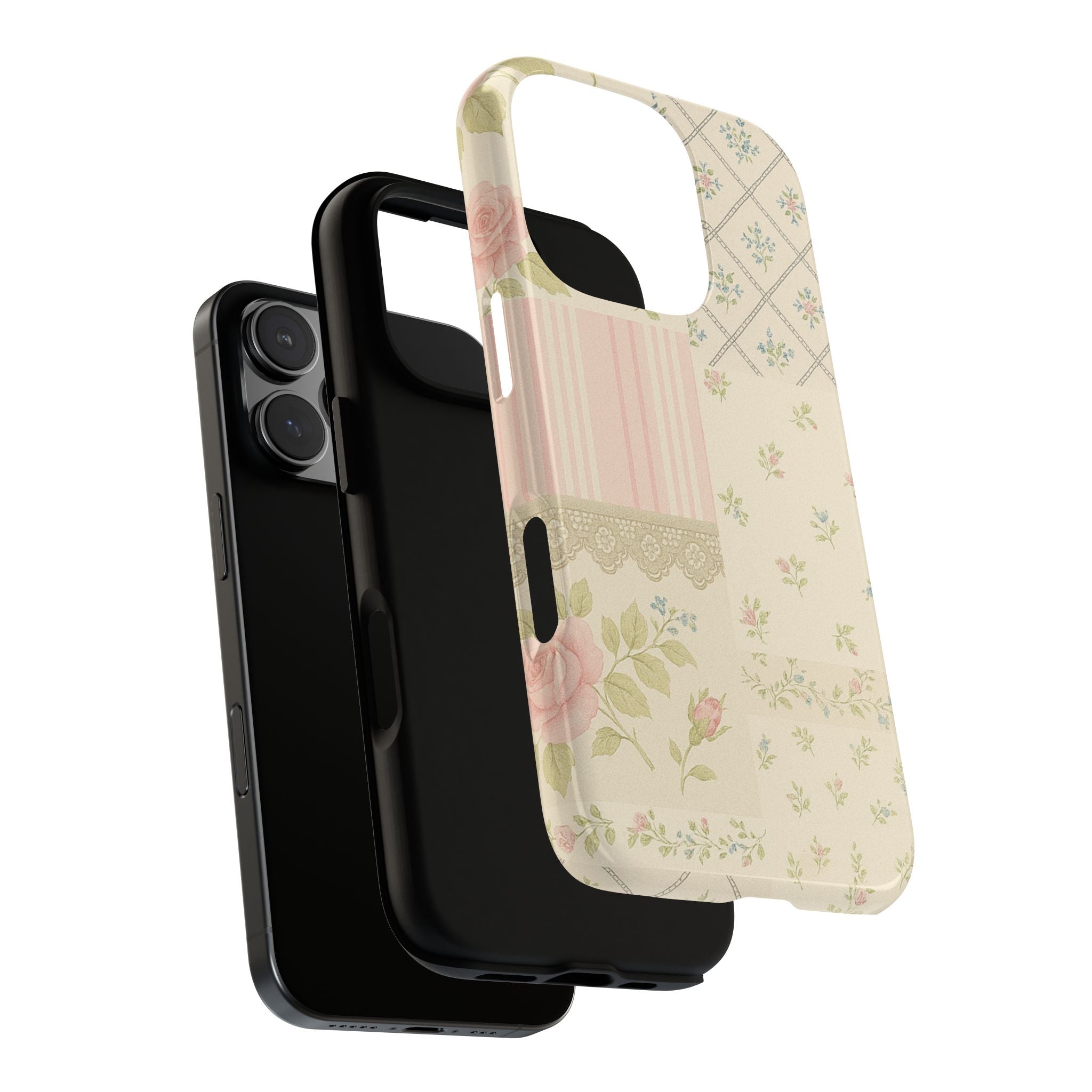 Floral Phone Case, Floral Tough Case, Protective Phone Case, Flower Case, Tough Phone Cover, Floral Tech Accessory