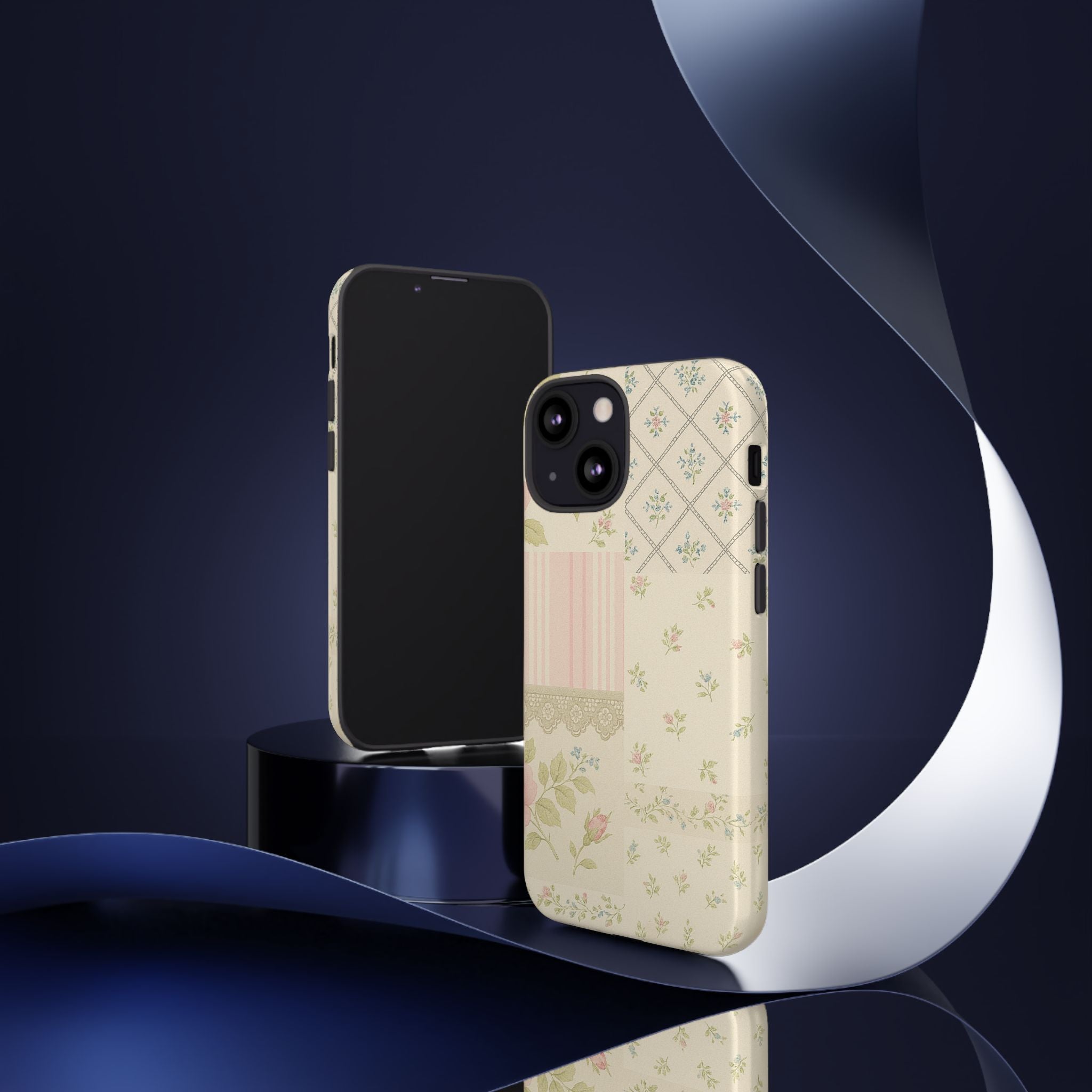 Floral Phone Case, Floral Tough Case, Protective Phone Case, Flower Case, Tough Phone Cover, Floral Tech Accessory