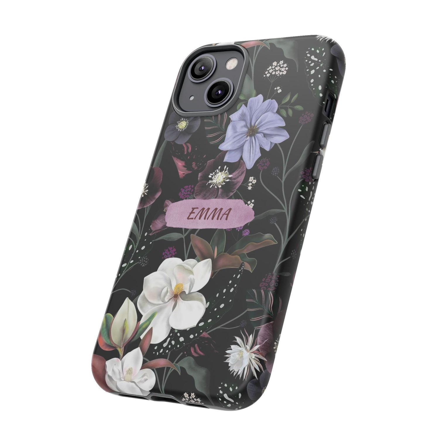 Phone Cases, Personalised Floral Pattern Ultra Plus Pro Cover, iPhone 16, 15, 14, 13+, Samsung Galaxy S23, S22, Custom Case