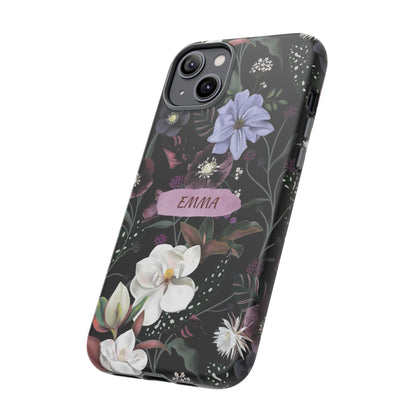 Phone Cases, Personalised Floral Pattern Ultra Plus Pro Cover, iPhone 16, 15, 14, 13+, Samsung Galaxy S23, S22, Custom Case