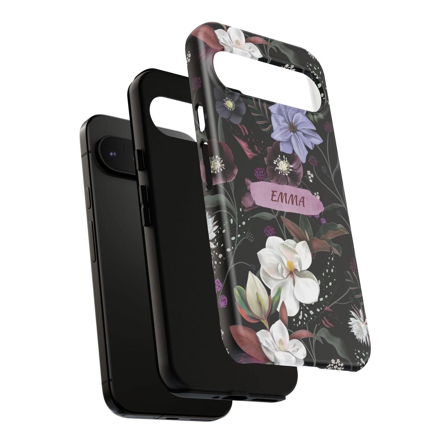 Phone Cases, Personalised Floral Pattern Ultra Plus Pro Cover, iPhone 16, 15, 14, 13+, Samsung Galaxy S23, S22, Custom Case