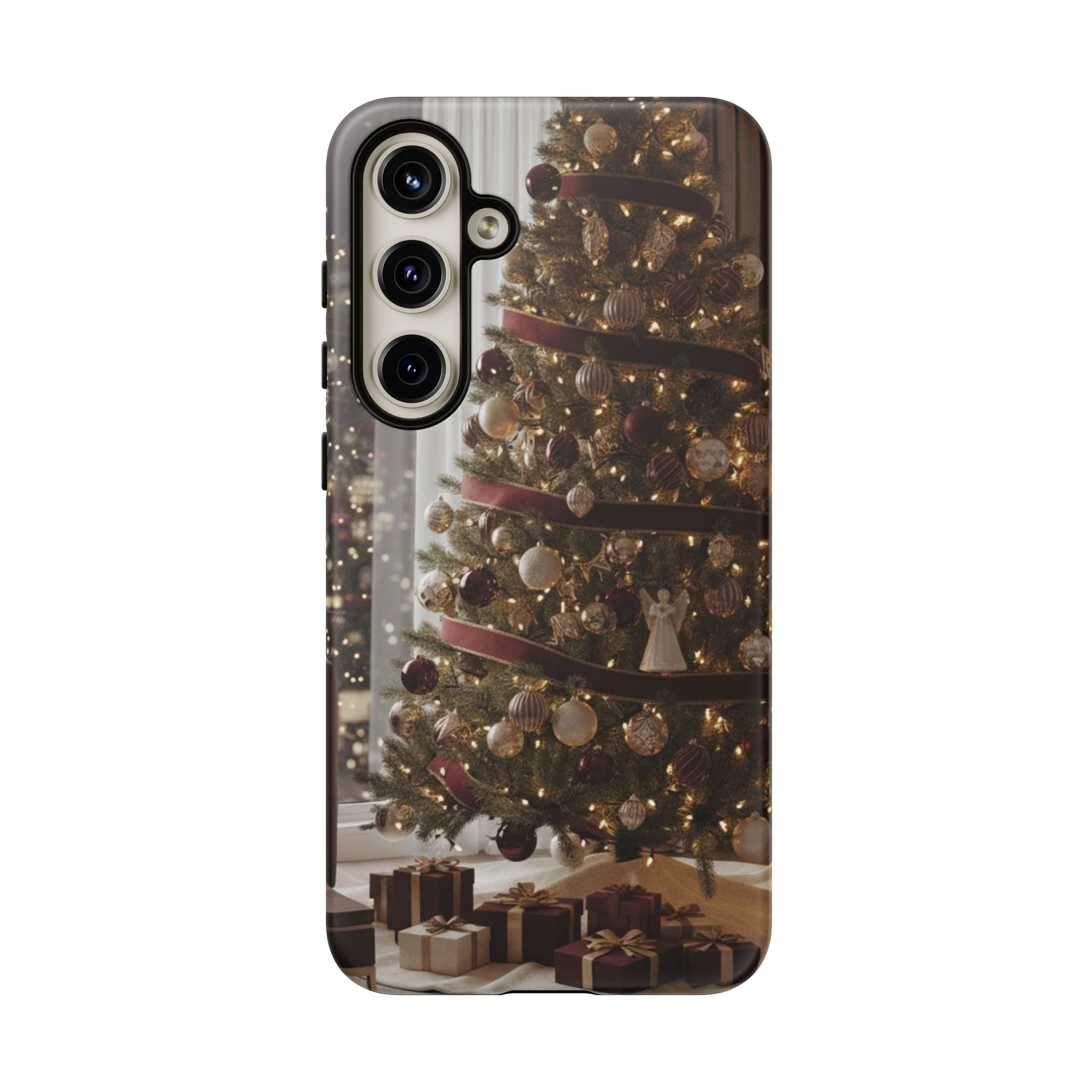 Enchanted Noel - Christmas Tree Glow Phone Case Samsung Galaxy S24 Plus Matte