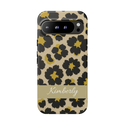 Neon Safari Bloom Phone Case - Tough Protective Cover for iPhone, Samsung &amp; Google Pixel Google Pixel 9 Pro XL Matte