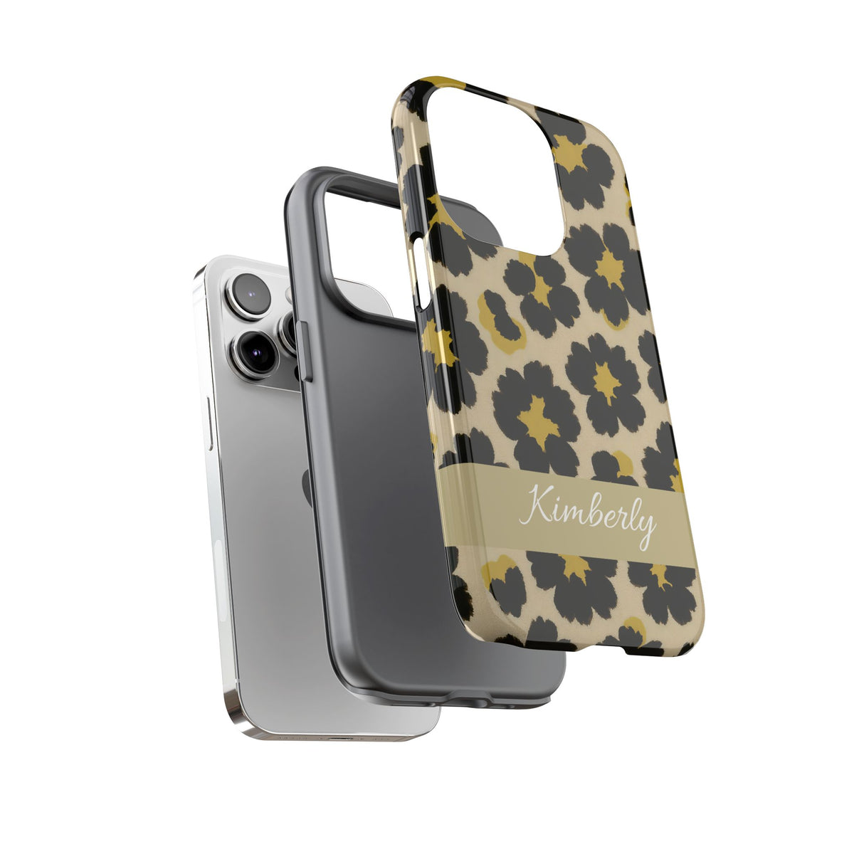 Neon Safari Bloom Phone Case - Tough Protective Cover for iPhone, Samsung &amp; Google Pixel