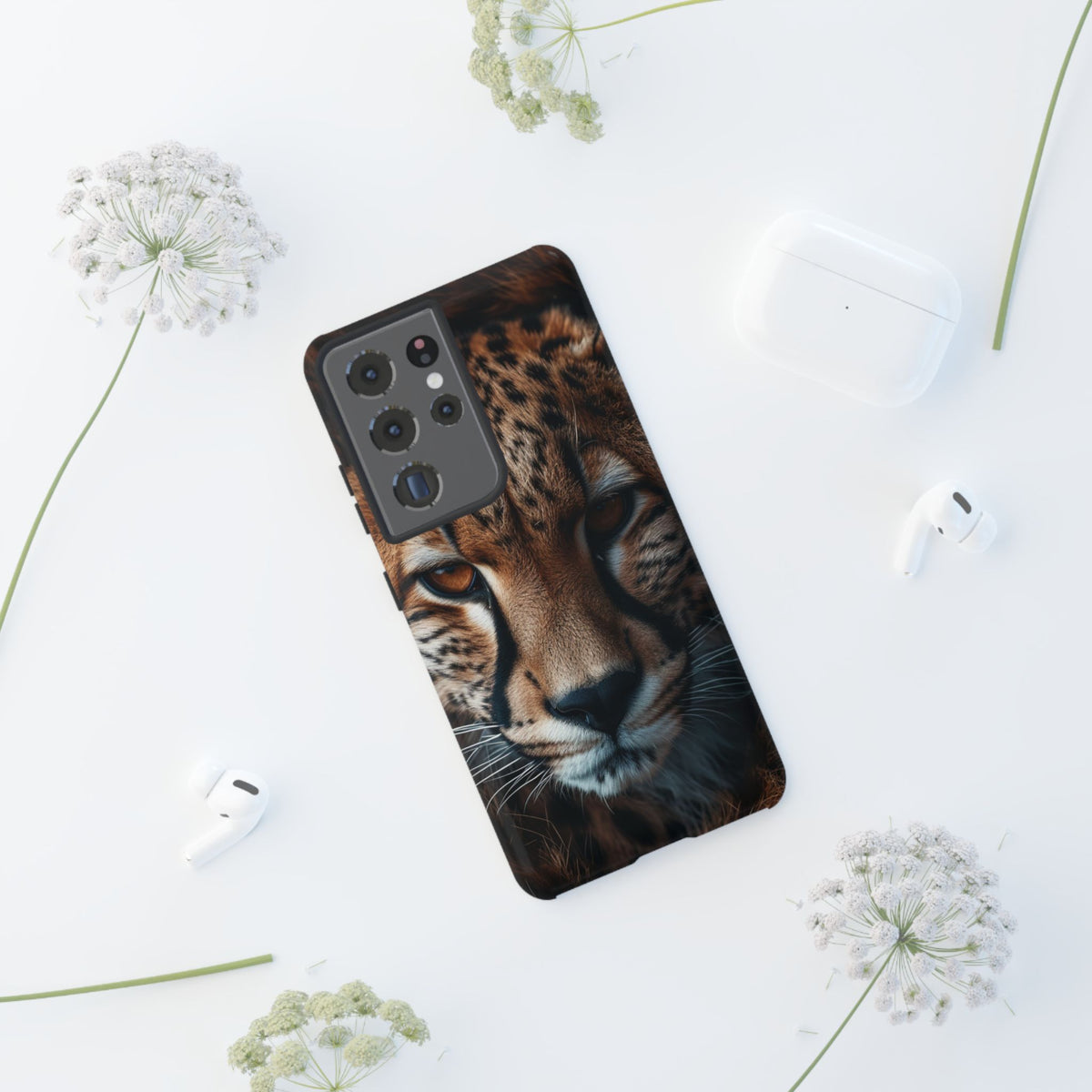 Spirit of the Wild - Cheetah Gaze Phone Case