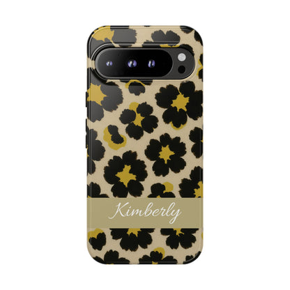 Neon Safari Bloom Phone Case - Tough Protective Cover for iPhone, Samsung &amp; Google Pixel Google Pixel 9 Pro XL Glossy